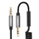 Ugreen Aux Cable 3,5-мм аудиокабель с встроенным микрофоном, черный 1 м